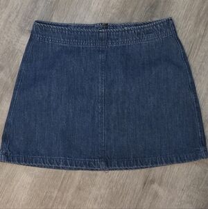 Melville Denim Mini Skirt